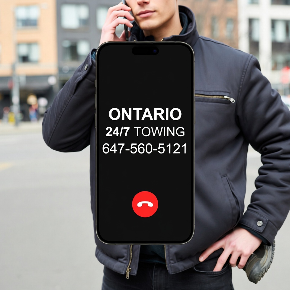 24/7 Towing Ontario – Emergency Tow Truck Available Anytime