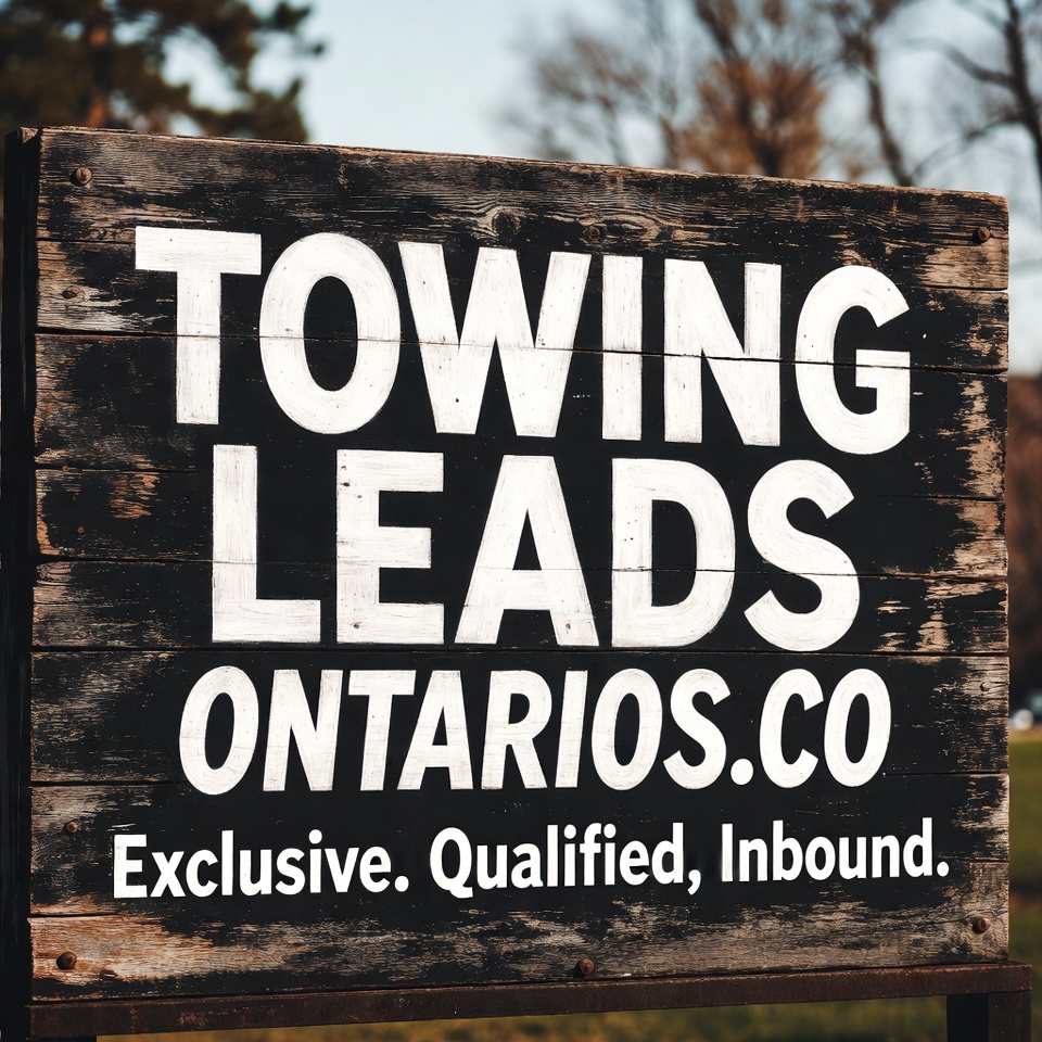 Towing Leads — Exclusive & High-Quality | Ontario Inbound Call Leads